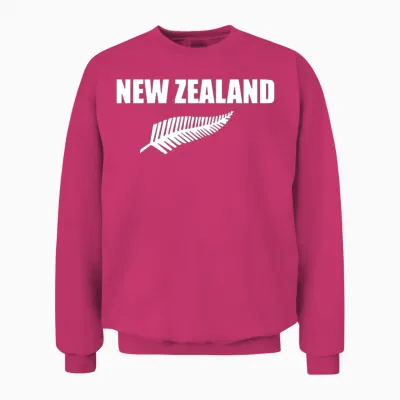 New Zealand Unisex Sweatshirt - Heliconia