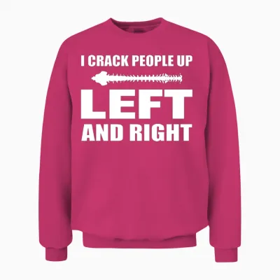Funny Chiropractor Reflexologist Unisex Sweatshirt - Heliconia