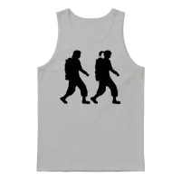 2 Girlfriends Hiking — & Outdoors Unisex Tank Top - Ash – 1