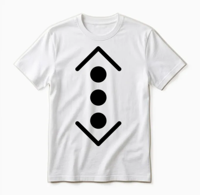 Cute Nice Tatoo Unisex T-Shirt in White