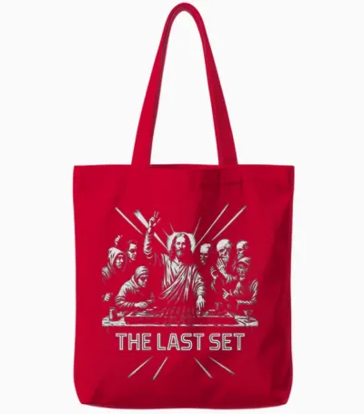 The Last Set Tote Bags - Red