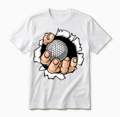 Golf Balls Unisex T-Shirt - White