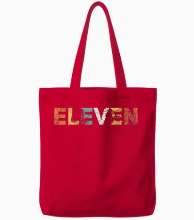 11th Birthday Bmx Biker Tote Bags - Red