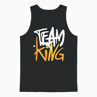Team King ! Only One Place Unisex Tank Top - Black