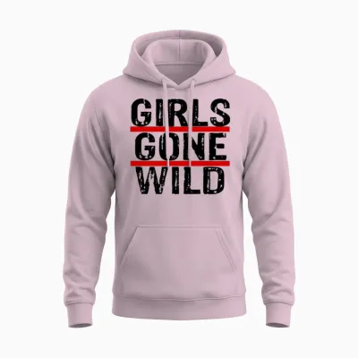 Girls Gone Wild Unisex Hoodie - Light Pink