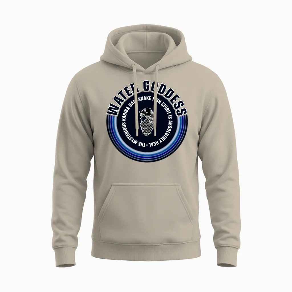 Nyaminyami Water Goddess Swag Unisex Hoodie in Sand