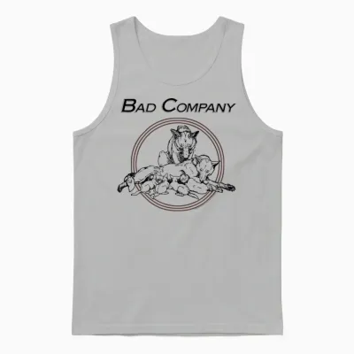Bad Company Running Mit Den Pack Wolves Unisex Tank Top - Ash