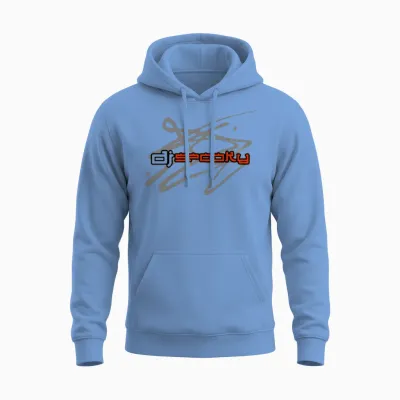 Dj Spooky Unisex Hoodie - Carolina Blue