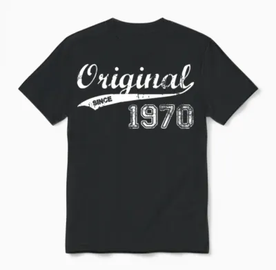 1970 Unisex T-Shirt - Black