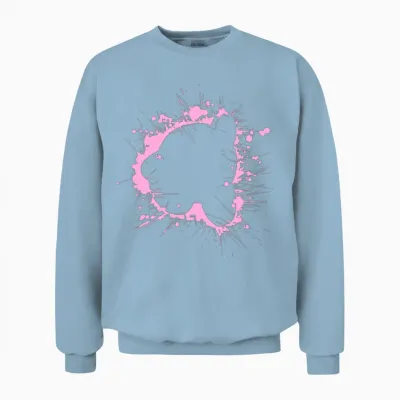 Kirby Splash Unisex Sweatshirt - Light Blue