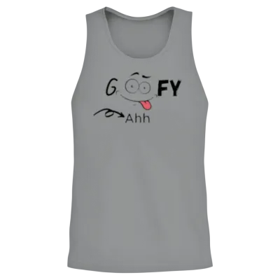 Funny Goofy Ahh Unisex Tank Top - Sport Grey