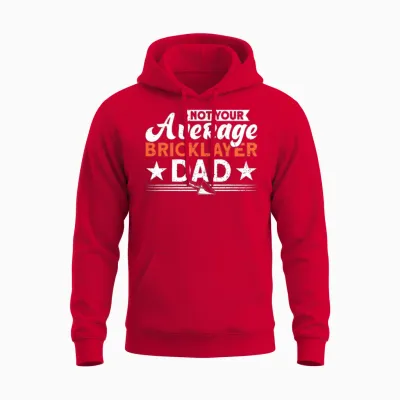 Bricklayer Brickmason Masonry Unisex Hoodie - Red