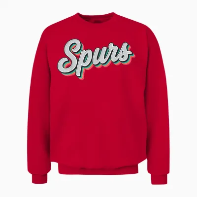 Vintage Spurs Retro Classic Gifts for Men Women Unisex Sweatshirt - Red