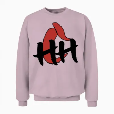Hippie Head Chef Unisex Sweatshirt - Light Pink