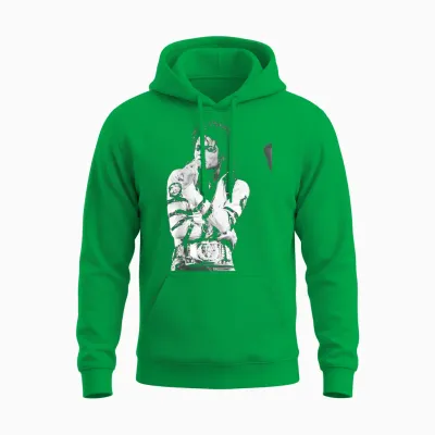 Tournée Mondiale Live Bad De Michael Jackson à Aintree 1988 Unisex Hoodie - Irish Green