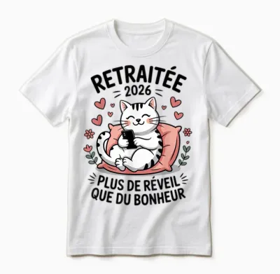Retirement Retired Woman 2026 Humor Unisex T-Shirt - White