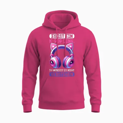 K-Pop Koreanischer Fanartikel Fingerherzen Kpop Liebe Kdrama Unisex Hoodie - Heliconia