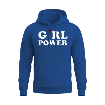 Girl Power Unisex Hoodie - Royal