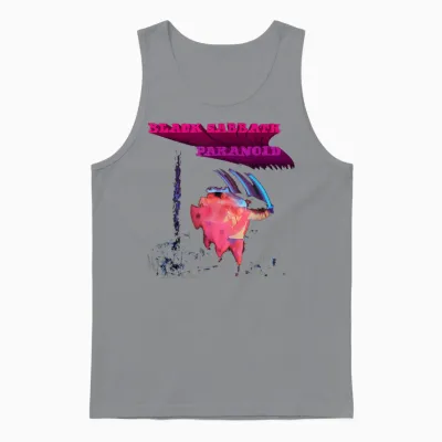 Black Sabbath Official Paranoid Motion Trails Unisex Tank Top - Sport Grey