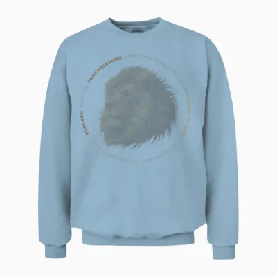 Matthew 59 Esv Unisex Sweatshirt - Light Blue