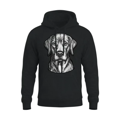 Dogs Paws Pets Dog Lover Unisex Hoodie - Black