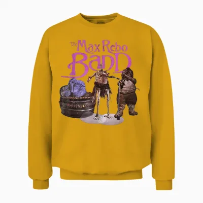 Star Wars the Max Rebo Band Vintage 70s Epic Rock Unisex Sweatshirt - Gold