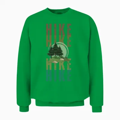 Hike Unisex Sweatshirt - Irish Green