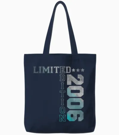 édition Limitée 2006 Célébration D'anniversaire Tote Bags - Navy