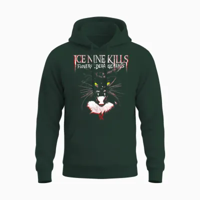 Ice Nine Kills - Funeral Derangements Halloween T-Shirt, Black Unisex Hoodie - Forest