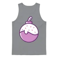 Classic Retro Gaming Bomb Unisex Tank Top - Sport Grey – 1