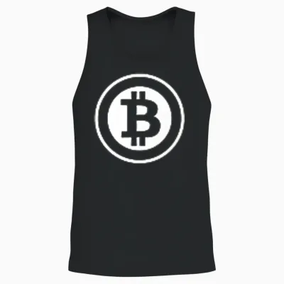 Bitcoin Michael Saylor T-Shirt, Black Unisex Tank Top - Black