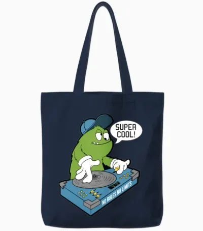 Funny Children 41 Tote Bags - Navy