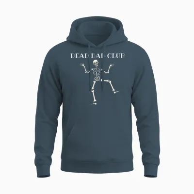 Dead Dad Club Unisex Hoodie - Dark Heather
