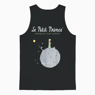 Le Petit Prince Antoine De Saint-Exupery Classic Unisex Tank Top - Black