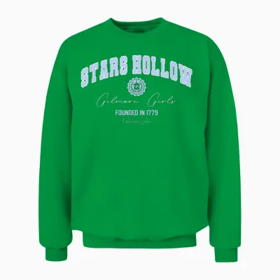 Gilmore Girls Star Hollow Unisex Sweatshirt - Irish Green