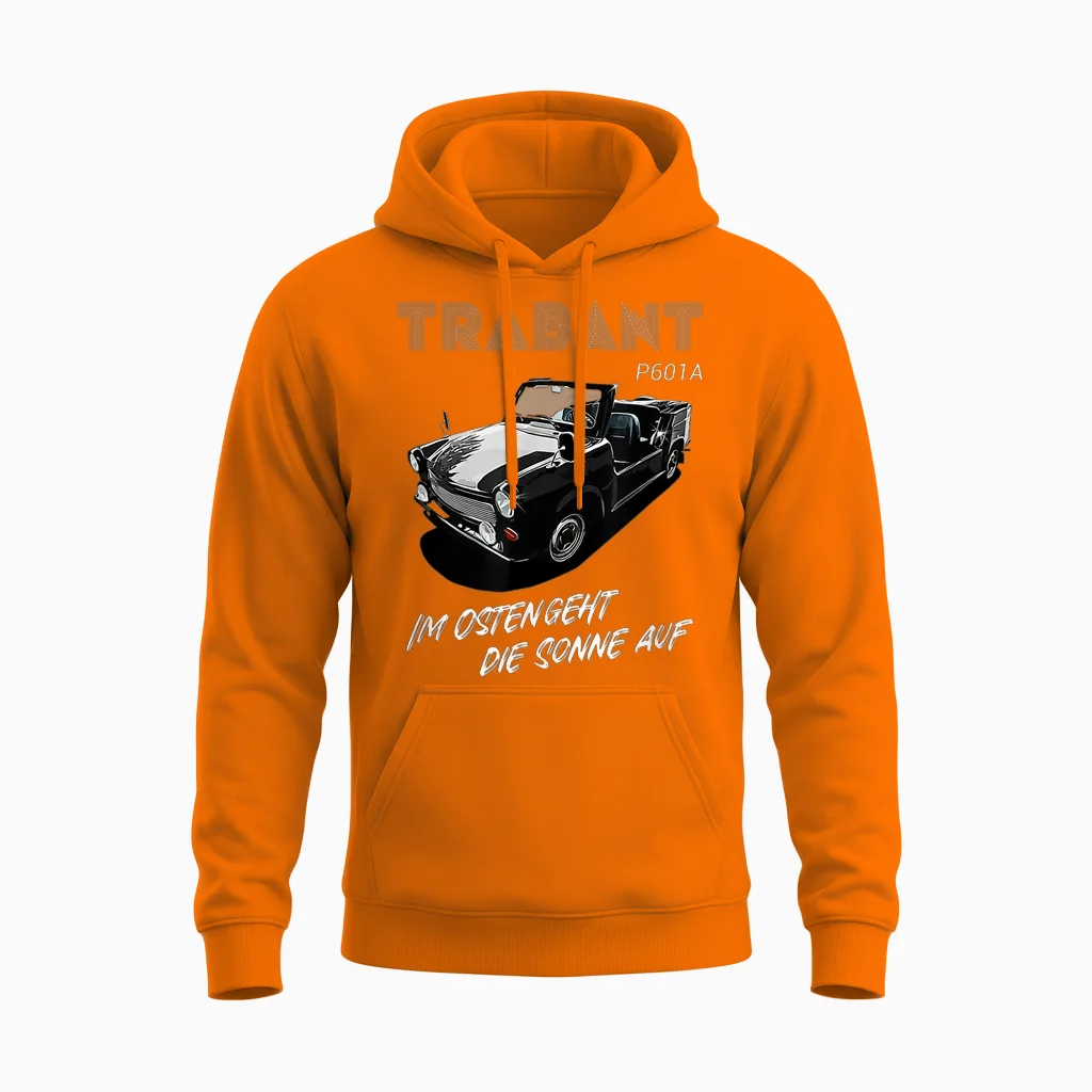 Trabi Kübel Unisex Hoodie in Safety Orange