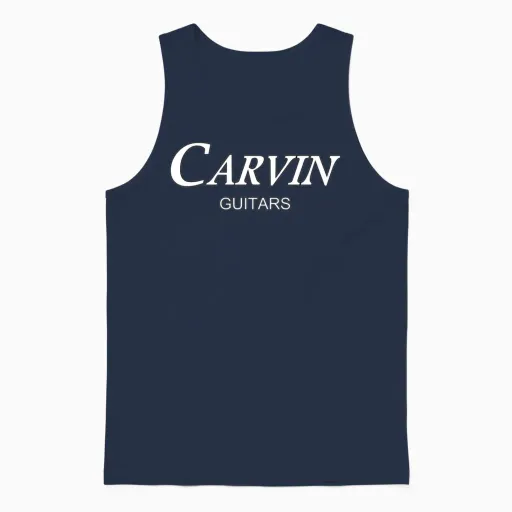 Carvin Guitars Guitar Unisex Tank Top in Navy