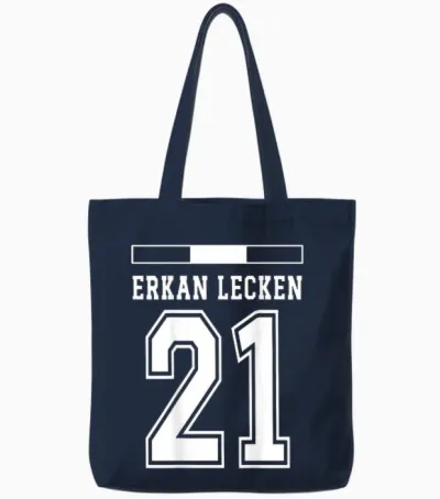 österreich Trikot Lustige Namen Erkan Lecken Tote Bags - Navy