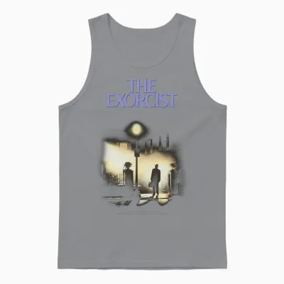 The Exorcist Classic Poster T-Shirt Haut De Gamme Unisex Tank Top - Sport Grey