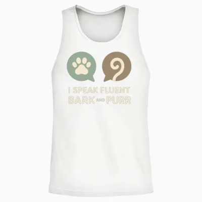 Animal Shelter Worker Animal Rescue Volunteer Unisex Tank Top - White
