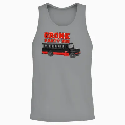 Rob Gronkowski Gronk Party Bus Unisex Tank Top - Sport Grey