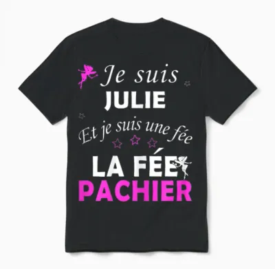 Julie Unisex T-Shirt - Black