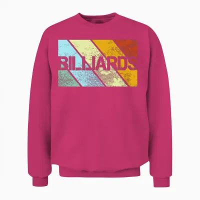 Billiards Retro Unisex Sweatshirt - Heliconia