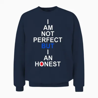 The Perfect Man He's Quiet He's Sweet Unisex Sweatshirt - Navy