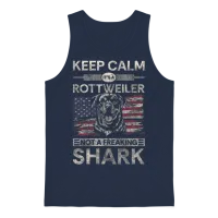 Pedigree Dog Service Dog Masters Courage Unisex Tank Top - Navy – 1