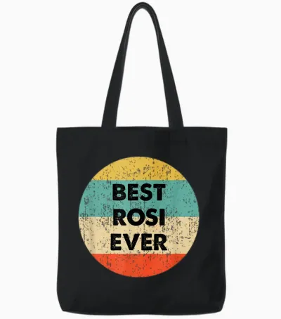 Rosi Vorname Tote Bags - Black
