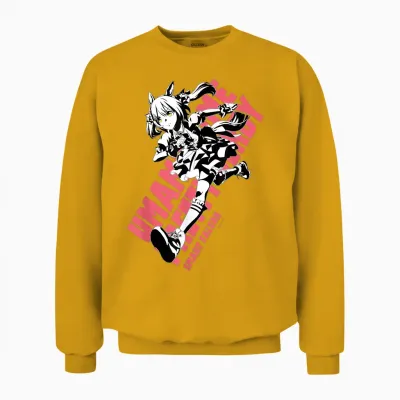 Umamusume: Pretty Derby Smart Falcon Unisex Sweatshirt - Gold