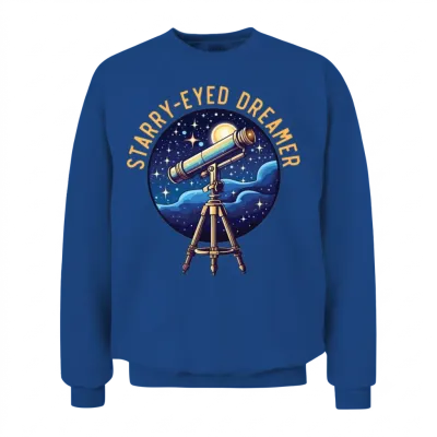 Astronomer Astronomy Constellations Stars Space Unisex Sweatshirt - Royal