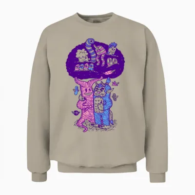 Happy Tree Friends Ii Unisex Sweatshirt - Sand