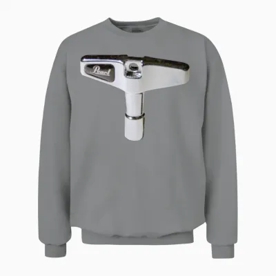 Pearl Chrome Drum Key Unisex Sweatshirt - Sport Grey